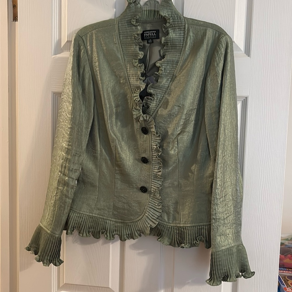 Adrianna Papell evening jacket/top